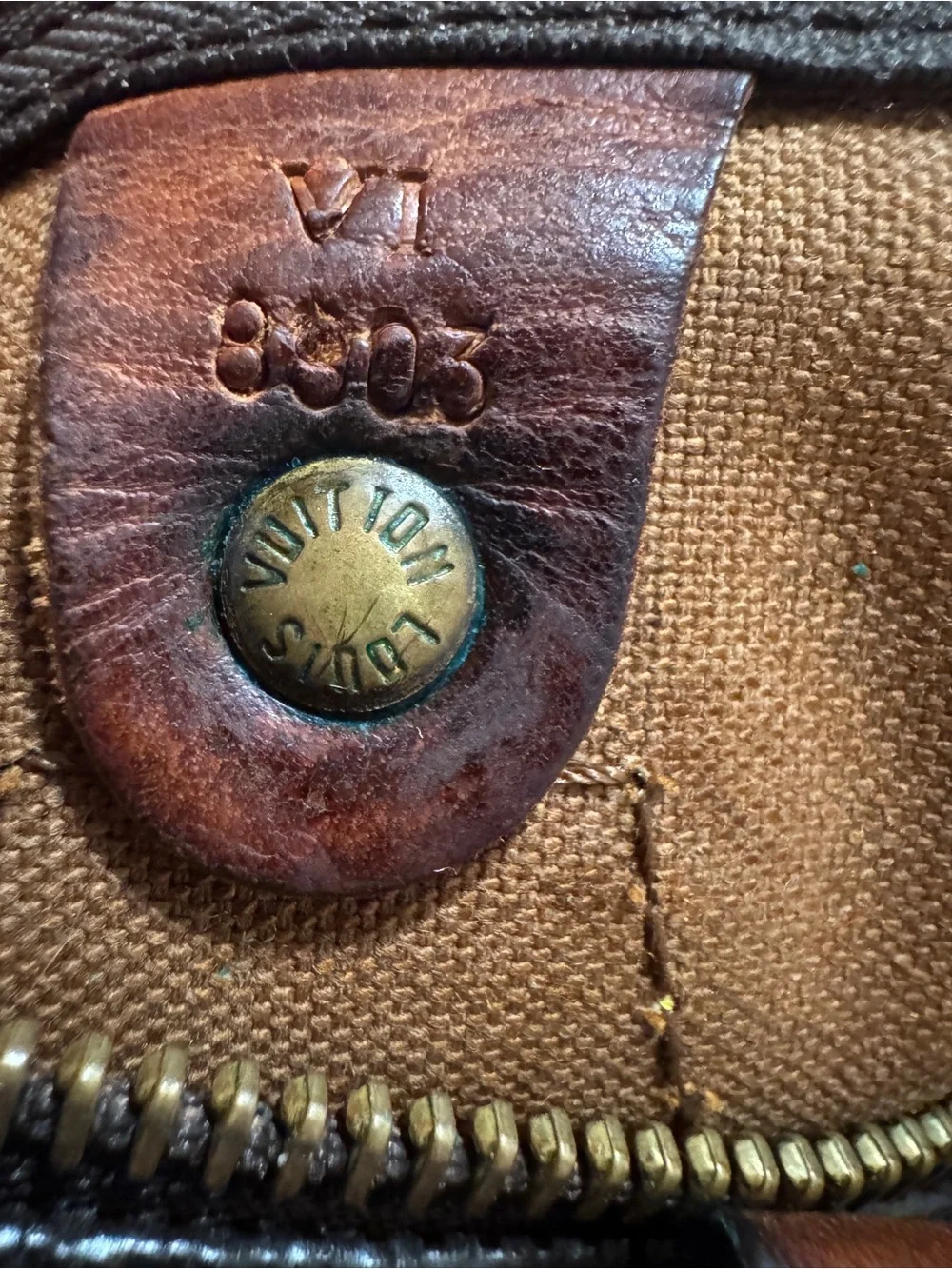 Louis Vuitton Brown Boston Monogram Speedy 30